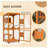 Versatile Cat House with Elevated Resting Area and Mobility Feature