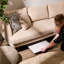 Table de couture Rollaway Ii - noir / blanc