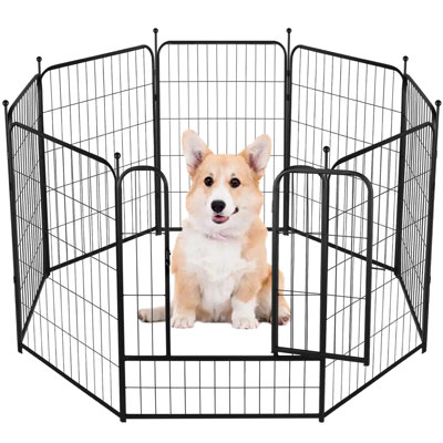 8 Panel Puppy Pen with Door