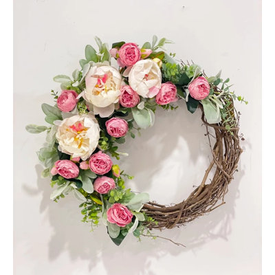 Silk Peonies Arrangement
