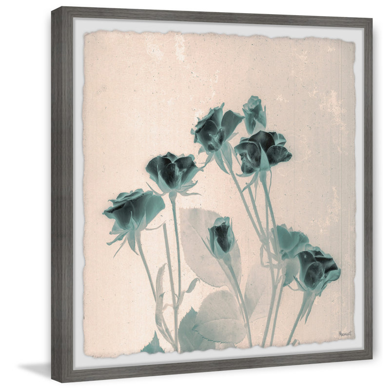 Where Flowers Bloom - Single Picture Frame Painting, 45cm H x 45cm W x 3.81cm D
