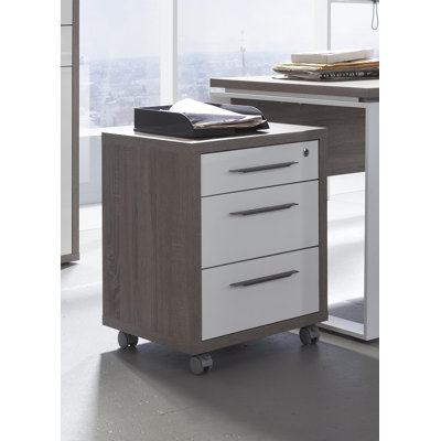 Disegno 3 -Drawer Mobile File Cabinet
