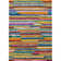 Jubilee Striped Handmade Tufted Wool Orange/Purple/Blue Area Rug