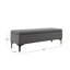 Banc de rangement rembourré 100% polyester Aquanette-734558942-734558940