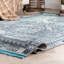Tapis intérieur/extérieur bleu Robinett-696213326