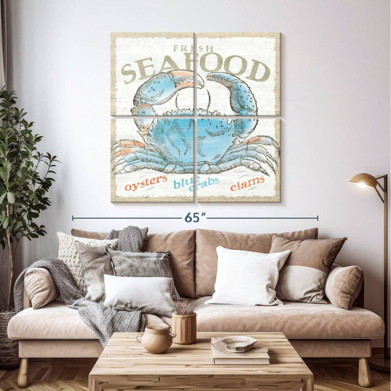 Brampt Seaside Life II, 45" H x 45" W