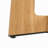 Round Dining Table For 4 - 47 Inch Farmhouse Kitchen Table, Mdf Circle Table With Oak Finish, 300lb Weight Capacity, Easy Assembly For Dining Room, Kitchen, Living Room - Spiced Round Table