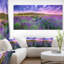 «Summer Lavender Field in Tihany Modern Landscape», reproduction de photo sur toile-33187011-18297171