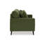 Causeuse Bixy, accoudoirs sur rail 57 po, 2 coussins décoratifs-111450673