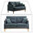 Brewen Upholstered 56.71'' Loveseat-1289064031