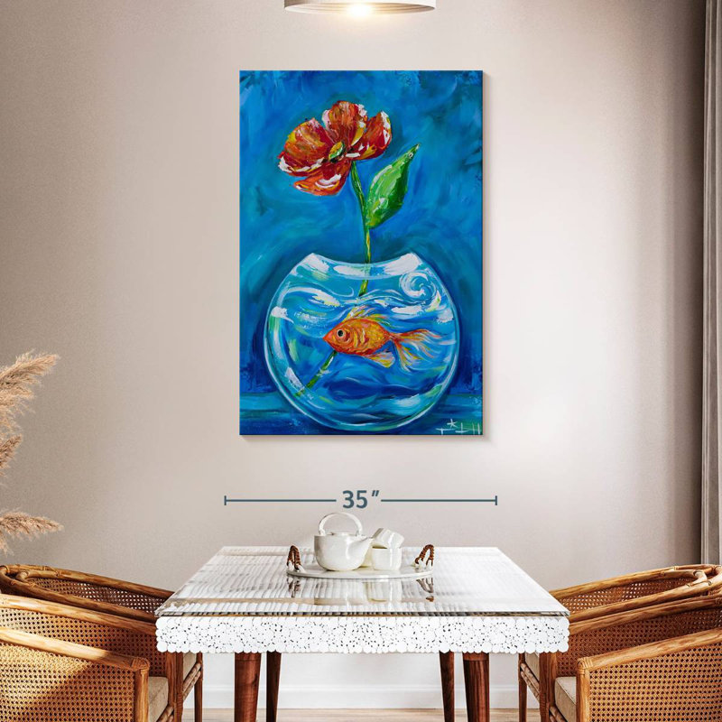 Brampt Goldie, 48" H x 32" W