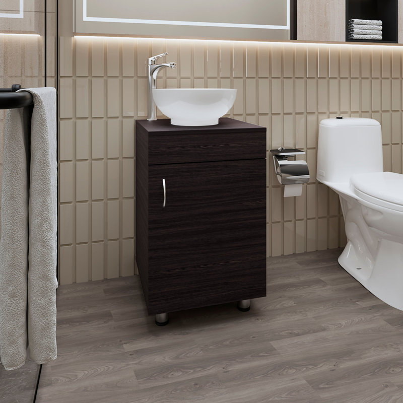 Loli Bathroom Vanity, Wengue