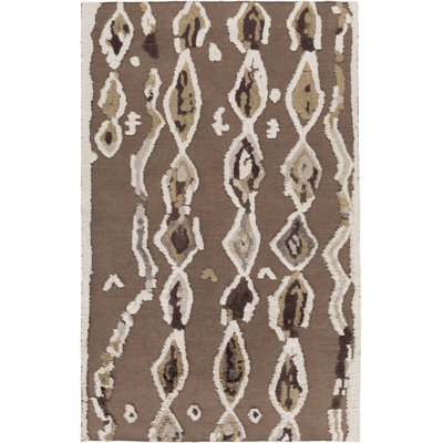 Aubriana Wool Oriental Indoor Rug
