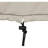Weatherproof Outdoor Rocking Chair Cover, 100% Woven Polyester, Elastic Cord With Toggle, Gray