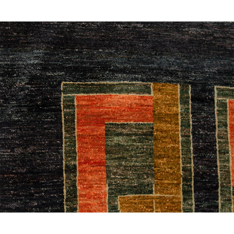 Wool Geometric Indoor Rug