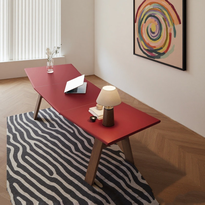 Bureau italien de style minimaliste, H 29,53 po x l 70,87 po x P 31,5 po