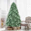 Arbre de Noël 6 pi teinté bleu-vert-14611404-14611403