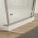 36'' W 72'' H Framed Neo-angle Reversible Shower Enclosure
