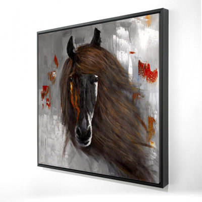 " Proud Brown Horse "