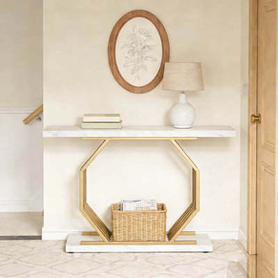Console, canapé, table d'appoint, table de vestibule