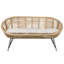 Sofa Set 4 Seater Rattan Natural Ambreanna