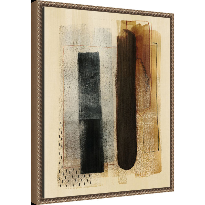 «Burnt Toast I» par Grace Popp, reproduction d'art sur toile encadrée, H 20 po x l 16 po