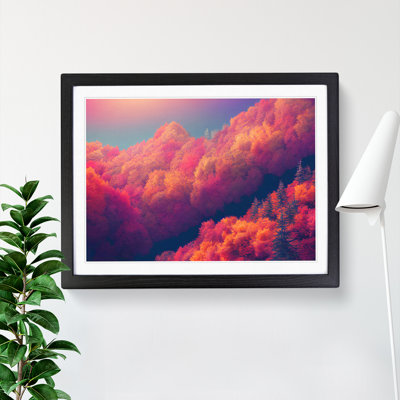 Extravagant Autumn Forest - Single Picture Frame Print