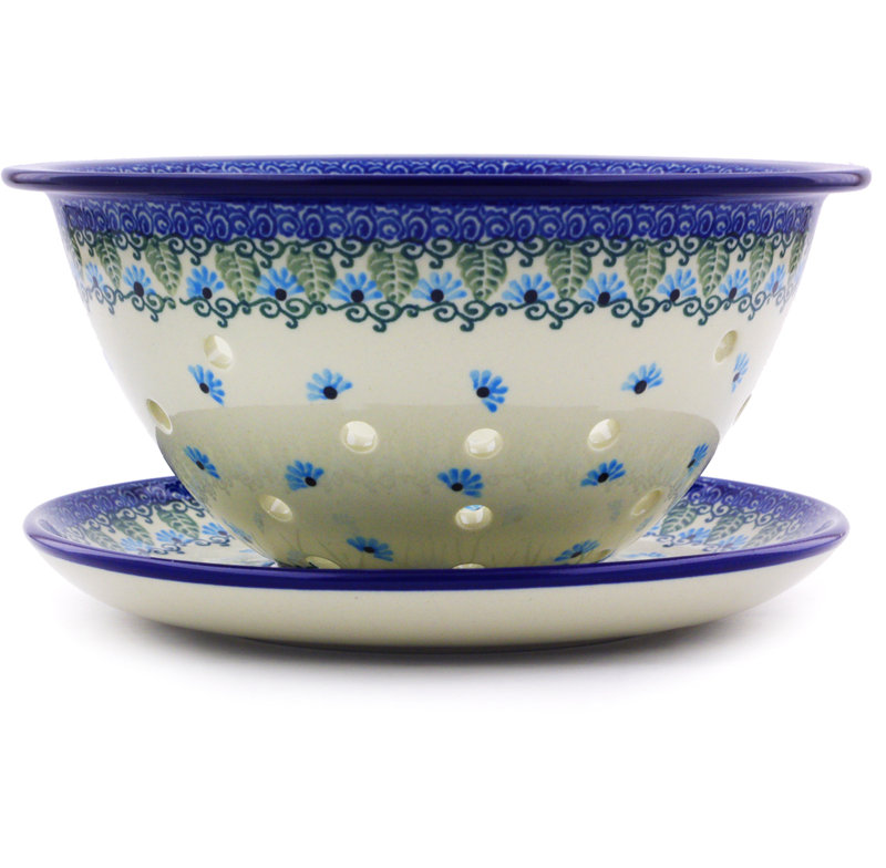 The Holiday Aisle® Rowen Stoneware Colander