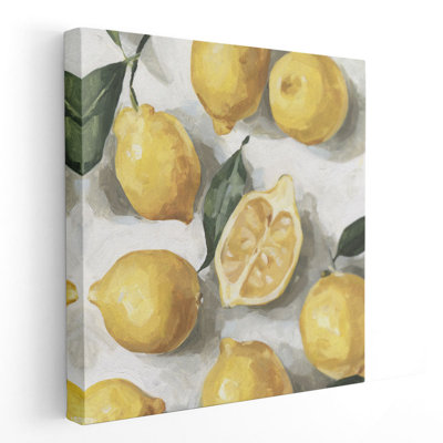 Fresh Lemons I - reproduction d'art sur toile