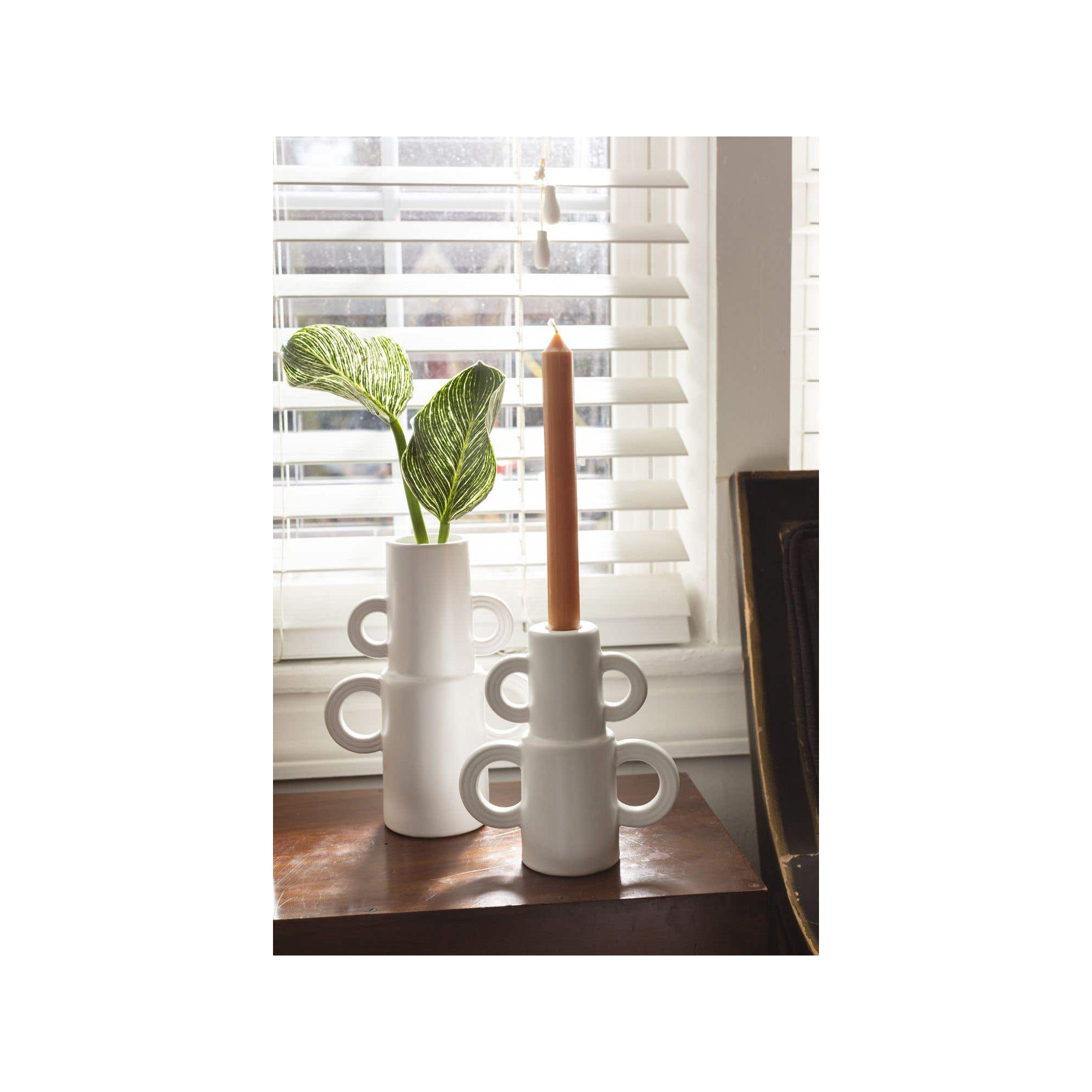 Henning 8'' Handmade Ceramic Table Vase
