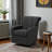 Kaizlee Upholstered Swivel Armchair-1582939271