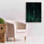 «Deep Green» par Design Fabrikken - peinture sur toile tendue