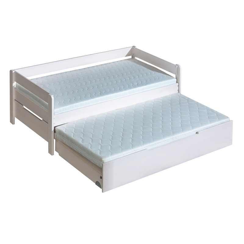 Alfwin European Single (90 X 200 Cm) Standard Mate's & Captain's with Storage Included with Trundle Included