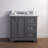 Derby 36" Carrara White Marble Countertop Bath Vanity with Faucet-1588117376-1588117407