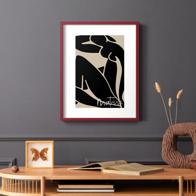 Matisse CCCCI, reproduction encadrée - bois massif