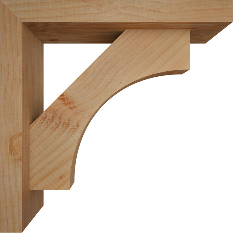 Support Westlake Block avec support décalé, 16 x 16, Sapin Douglas de l 3 1/2 (lisse)