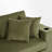 111.48" Wide L-Shape Upholstered Sectional-868888682