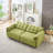 Clintin Cloud Fabric Sofa with High-Density Sponge-112660526