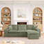 Canapé modulaire modulaire avec méridienne réversible Boucle-1152814039
