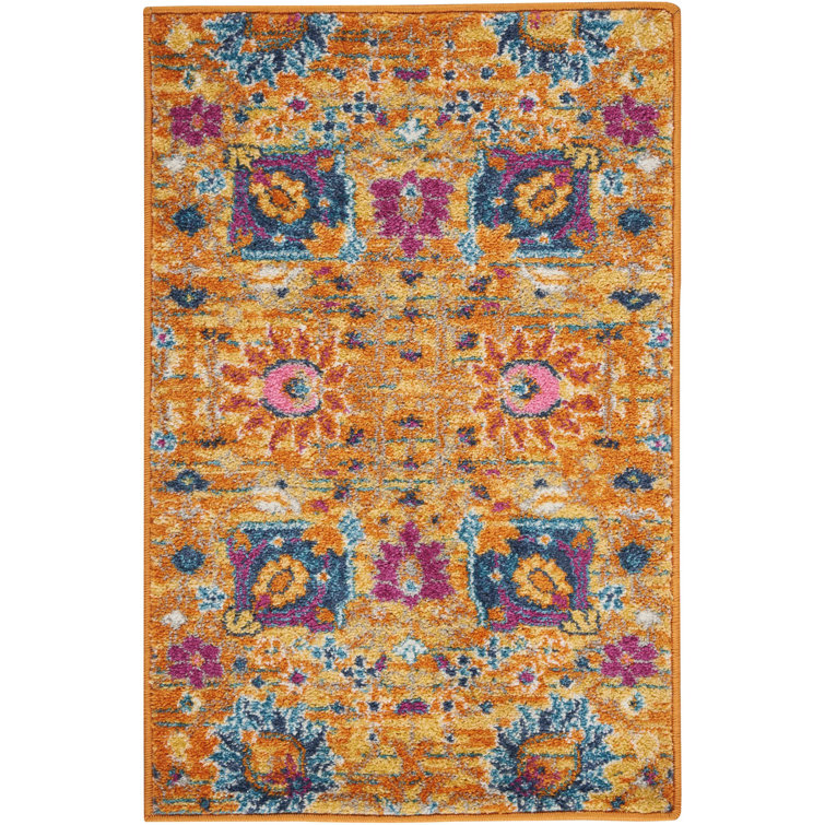 Justien Floral Area Rug