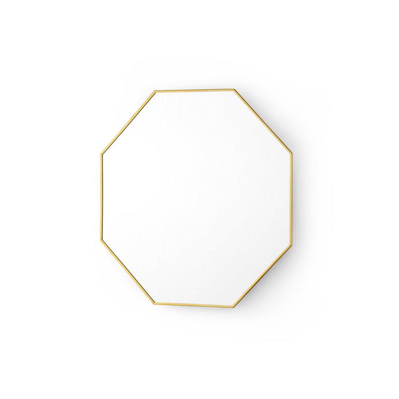 Eaves Framed Mirror, 14" x 14"