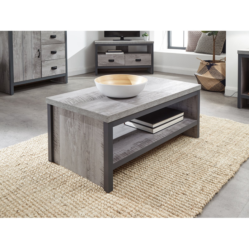 Gilcrease Sled Coffee Table with Storage