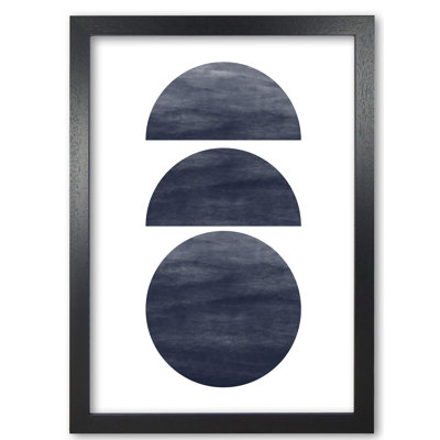 Abstract Circles - Single Picture Frame Print
