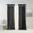 Twist Tab Lined Window Curtain Panel 50x108"