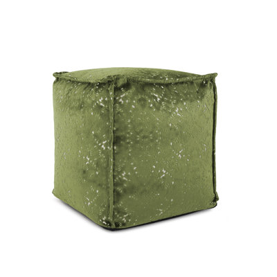 Pouf carré de 20 po de largeur