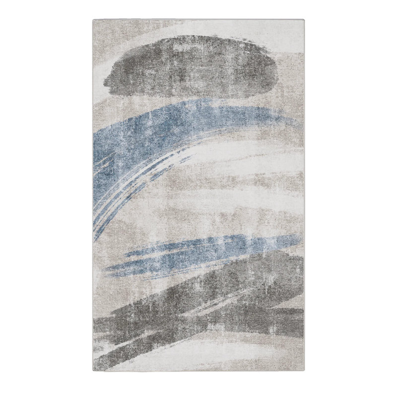 Abstract Indoor Rug, Rectangle 8' x 10'