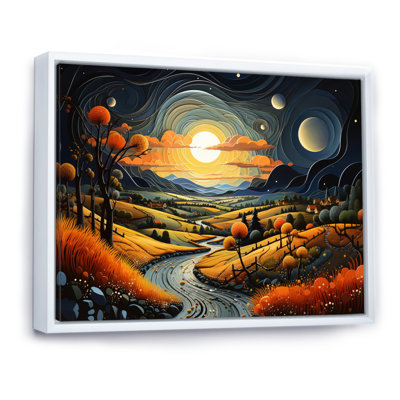 " Countryside Moody Skies III "