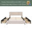 Lit plateforme avec rangement Buchman-87704833-87704836