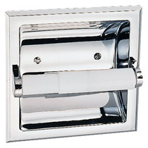 Recessed Toilet Paper Holder with Storage Niche – Hammer and Nail