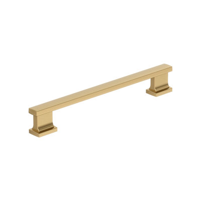 Triomphe 6-5/16 inch (160mm) Center-to-Center Champagne Bronze Cabinet Pull